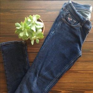 Dark wash Hollister Skinny Jeans